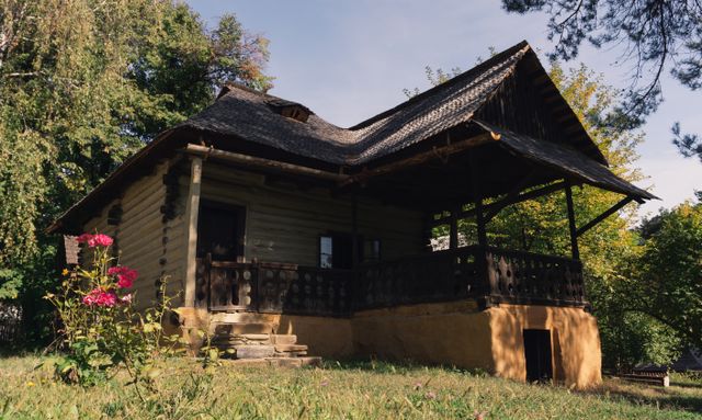 dřevěný dům